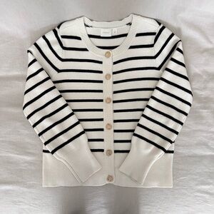Cyrus | Striped Lady Sweater | Cream & Black